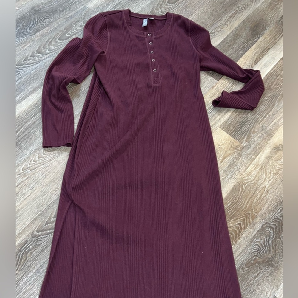 Sweaty Betty London Henley Midi Dress Size XXL